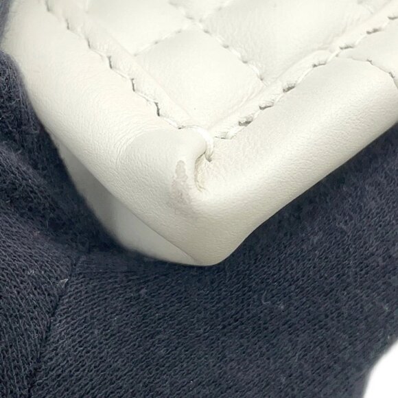 Dior Macrocannage Book Tote Size Small Calf Leather Latte White M1325OWHP_M030 - Picture 11 of 15